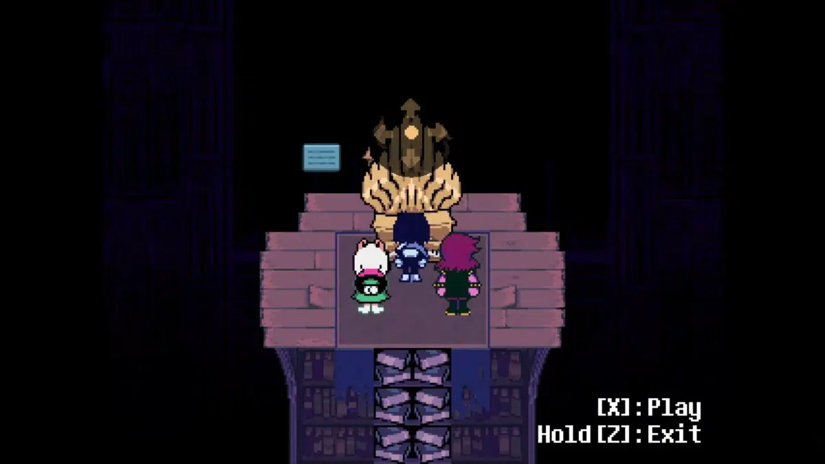 Разблокировка секретного босса в главе Deltarune