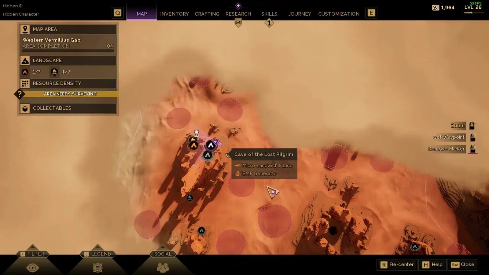 Местоположение третьего испытания AQL в Dune Awakening