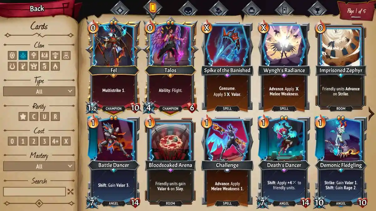 Карты клана Изгнанников в Monster Train Карты клана Изгнанников в Monster Train