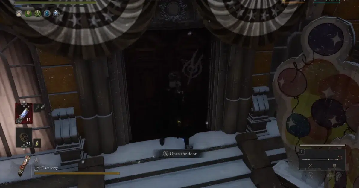 Секретная дверь убежища Чёрного Кролика №