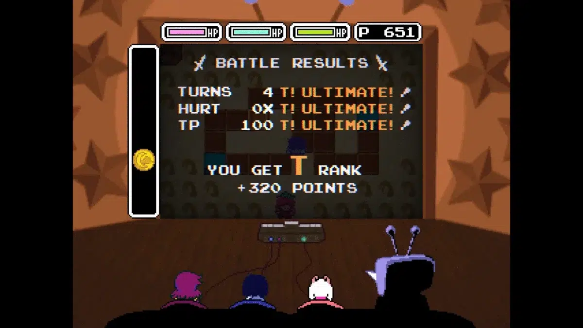 Получение ранга T в сражениях