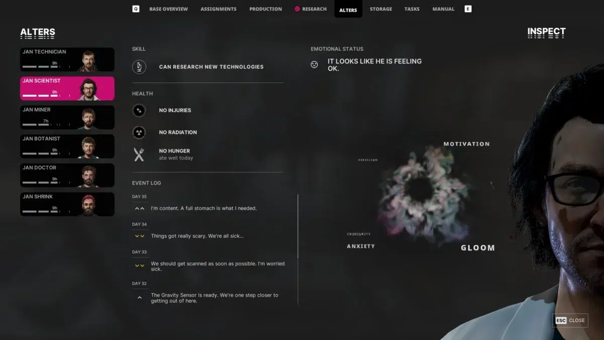 Проверяйте состояние Альтеров Проверяйте состояние Альтеров