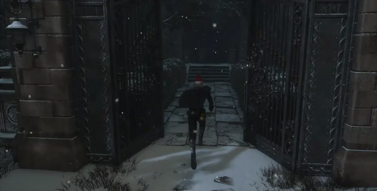 Секретная дверь убежища Чёрного Кролика №