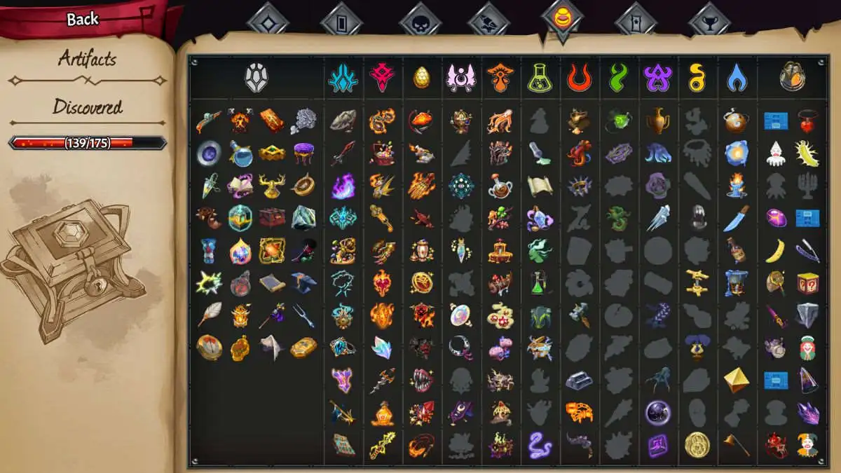 Все артефакты Все артефакты