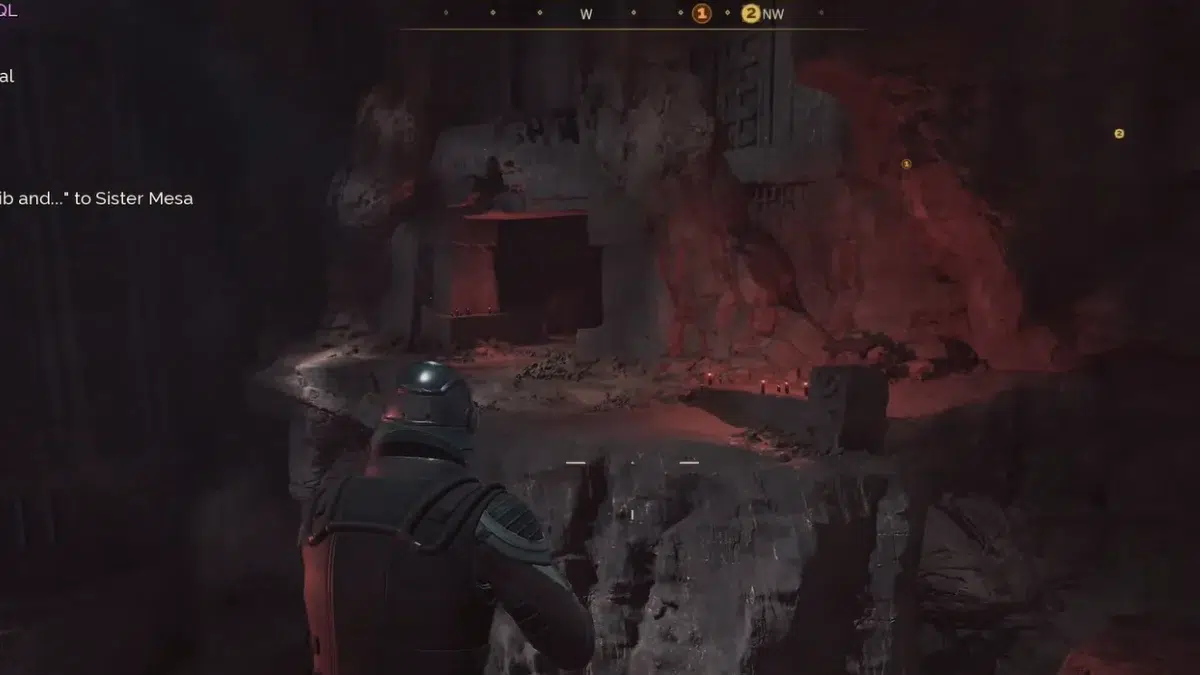 Перед уходом в этом месте можно собрать элитный сундук