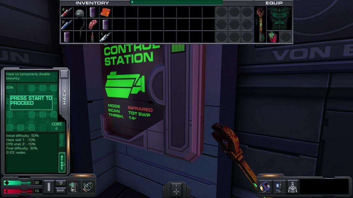 Руководство по сборке техника в ремастере System Shock