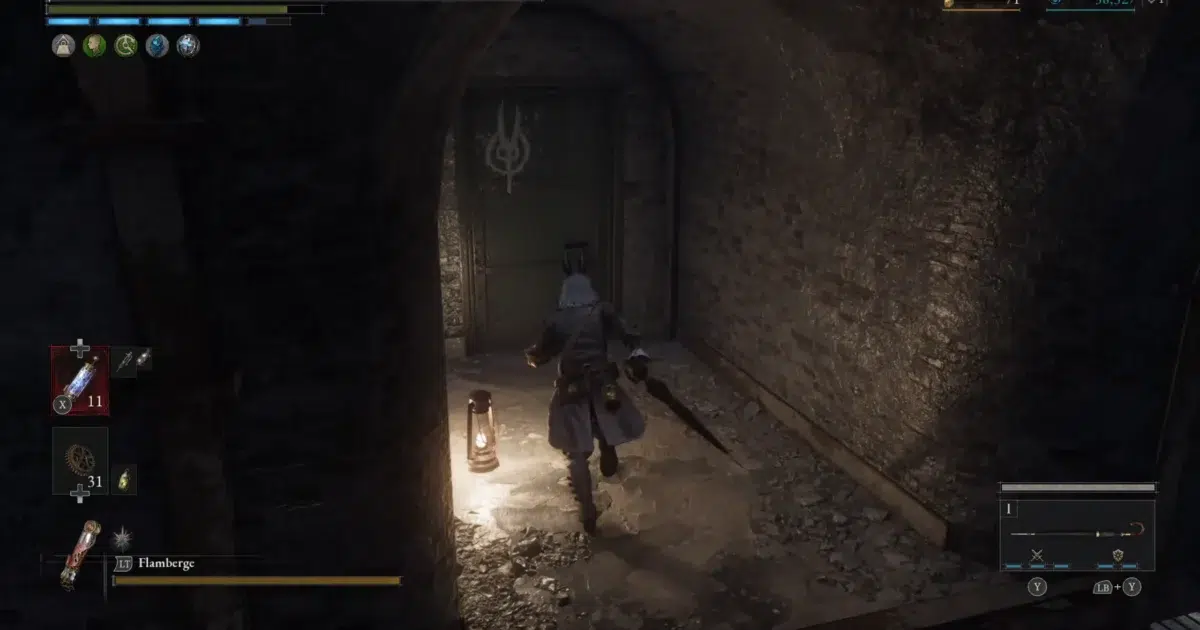 Секретная дверь убежища Чёрного Кролика №