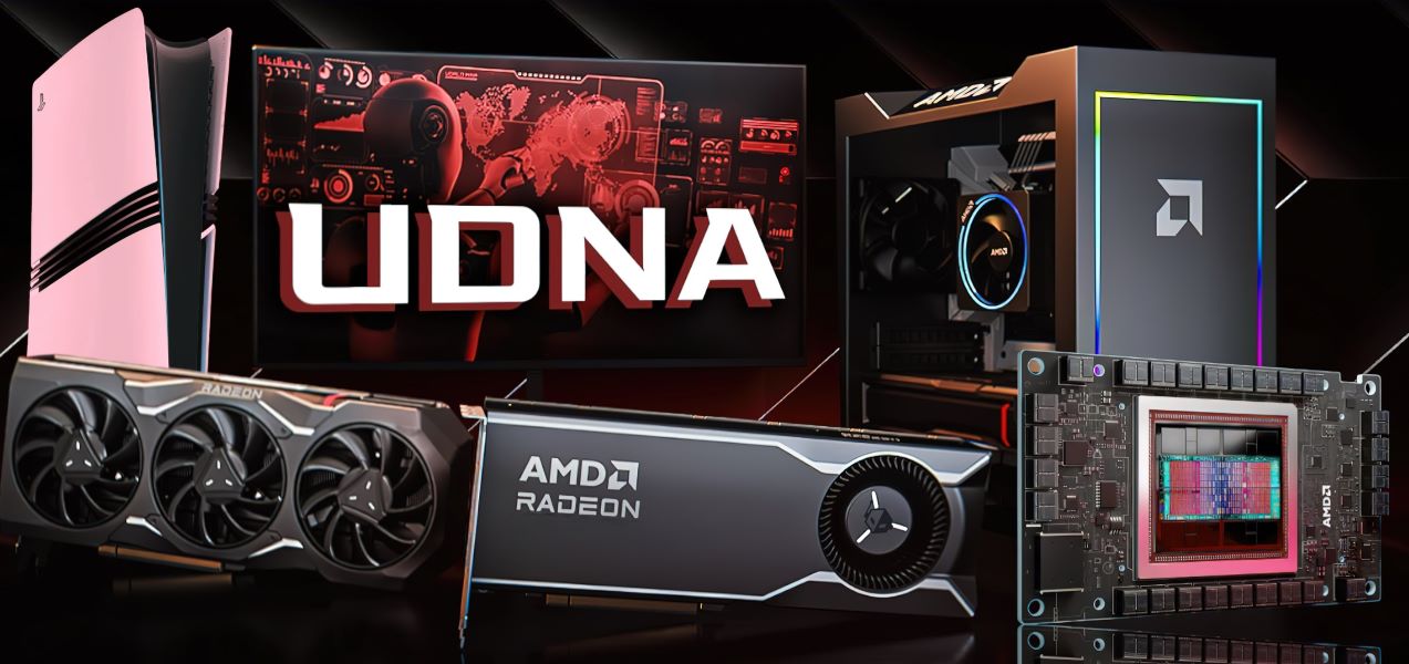 AMD UDNA ускорит графику и трассировку лучей в новых PlayStation и Xbox