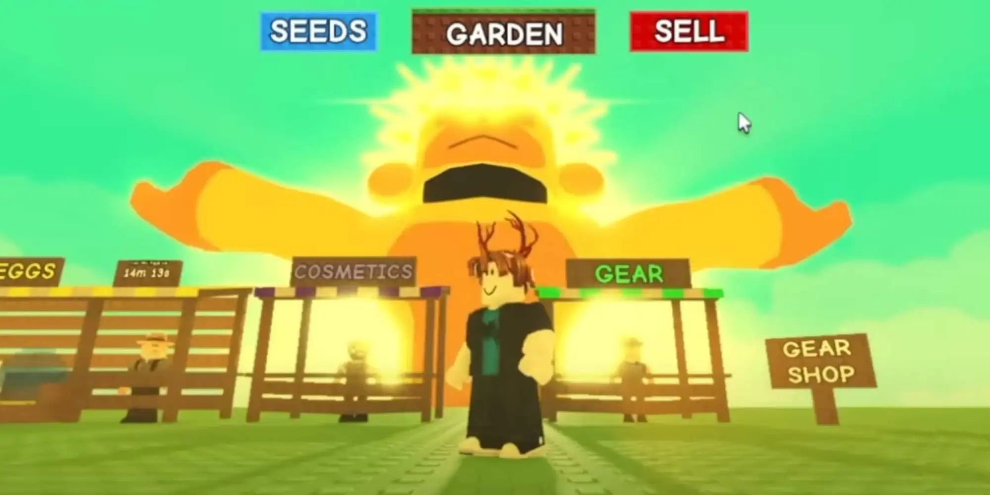 Как получить погодный эффект Бог Солнца в Grow A Garden