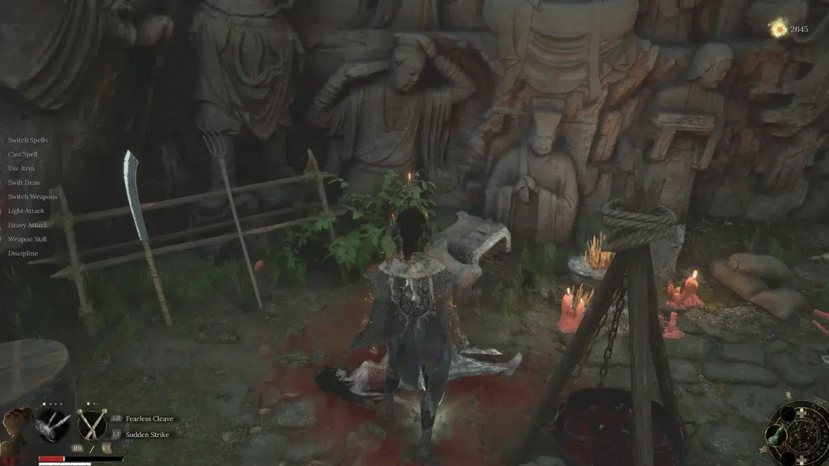 Местоположение Копья с Красной Кисточкой