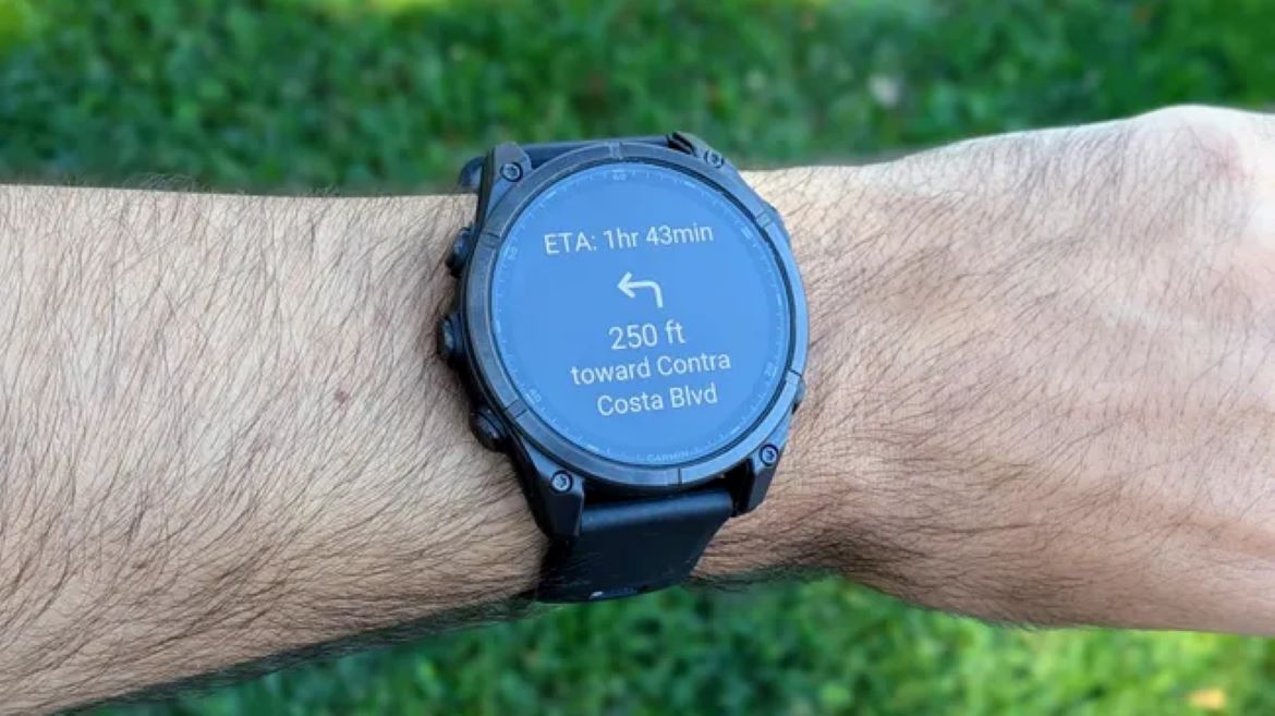 Как использовать Google Maps на часах Garmin