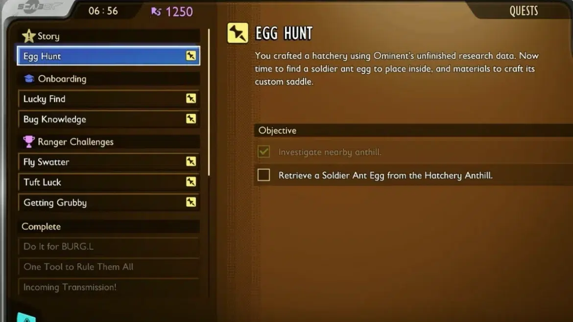 Как добыть яйцо муравья солдата в Grounded 