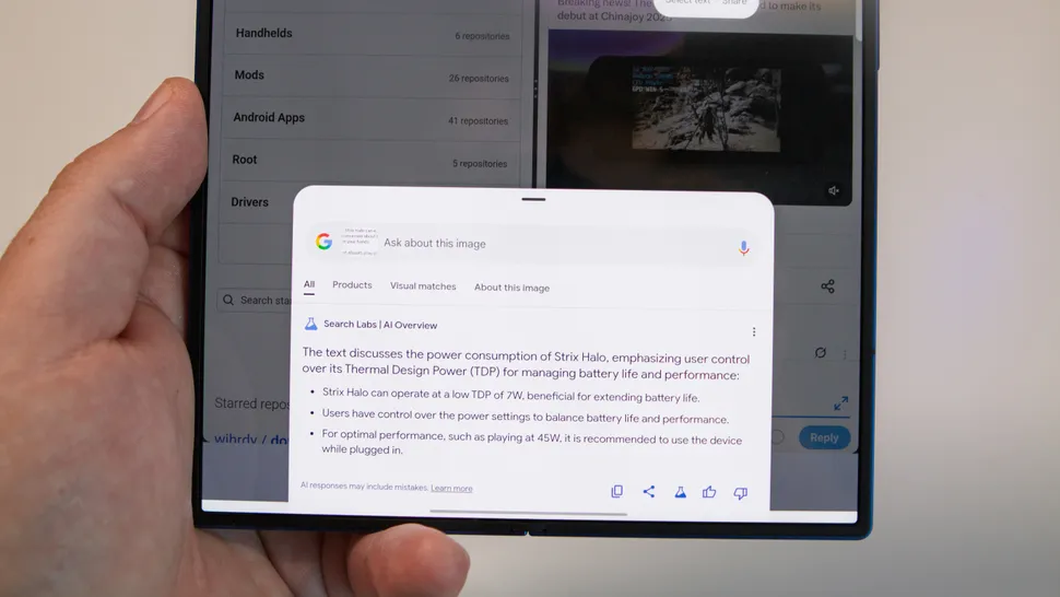 Экспериментируйте с Galaxy AI и Gemini