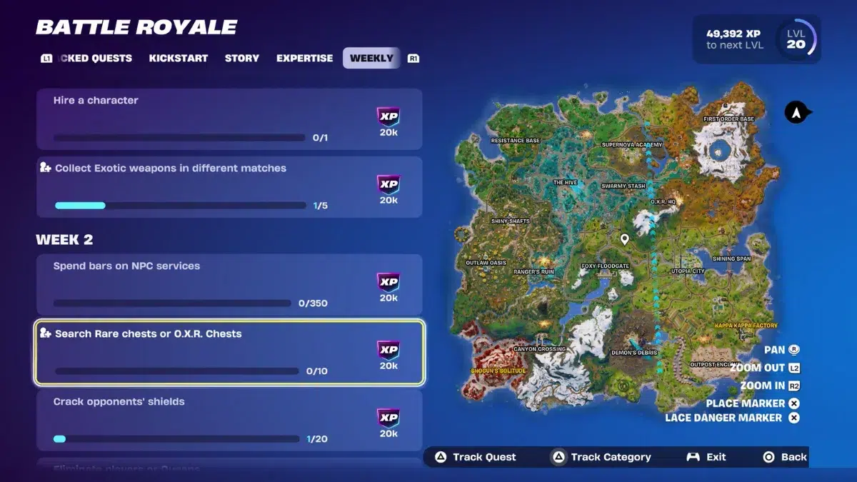 Дополнительные локации с сундуками OXR Дополнительные локации с сундуками OXR