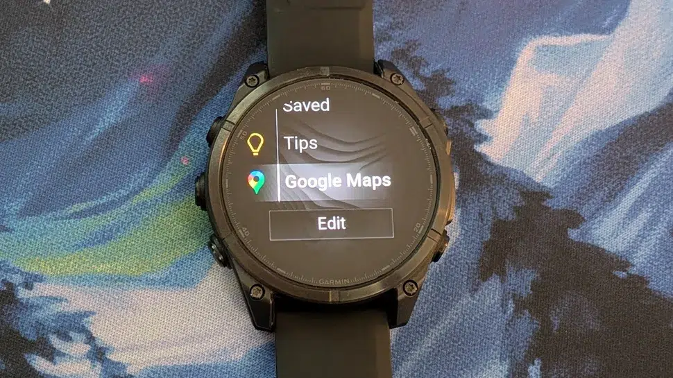 Как настроить Google Maps на часах Garmin