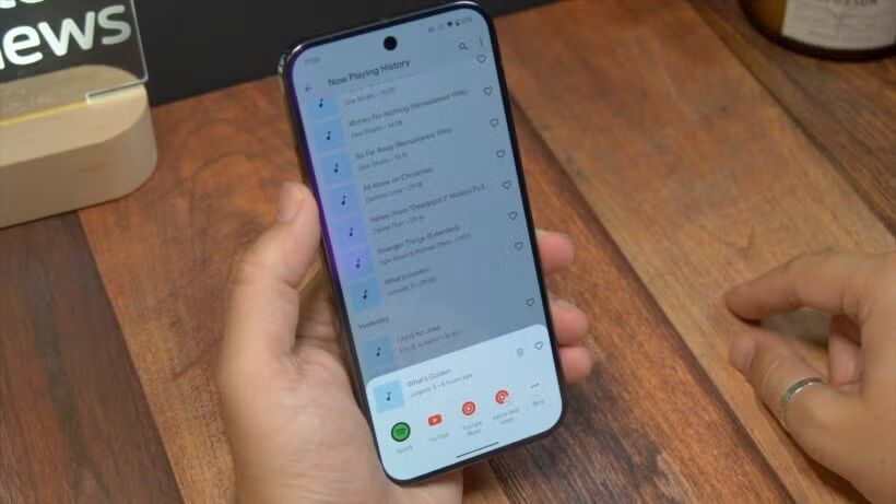 Мгновенное распознавание музыки
