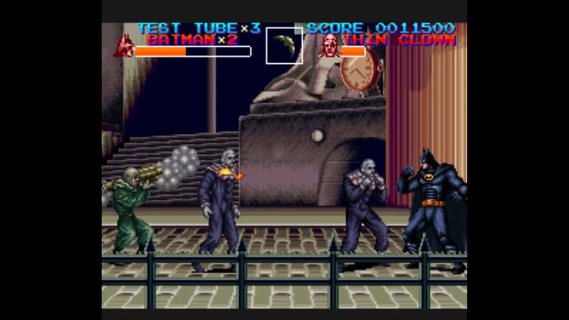 Batman Returns лучшая супергеройская игра на SNES