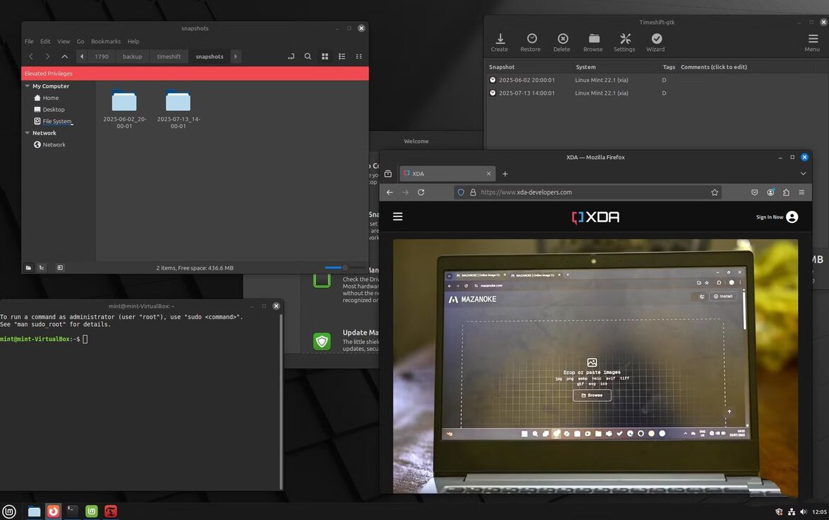 Linux Mint ориентирован на новичков и надёжен