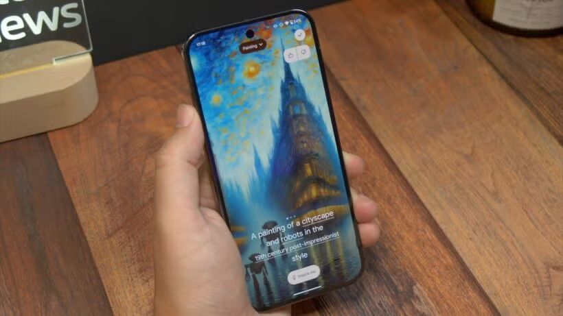 Создание ИИ обоев