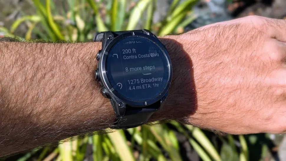 Как работают Google Maps на часах Garmin