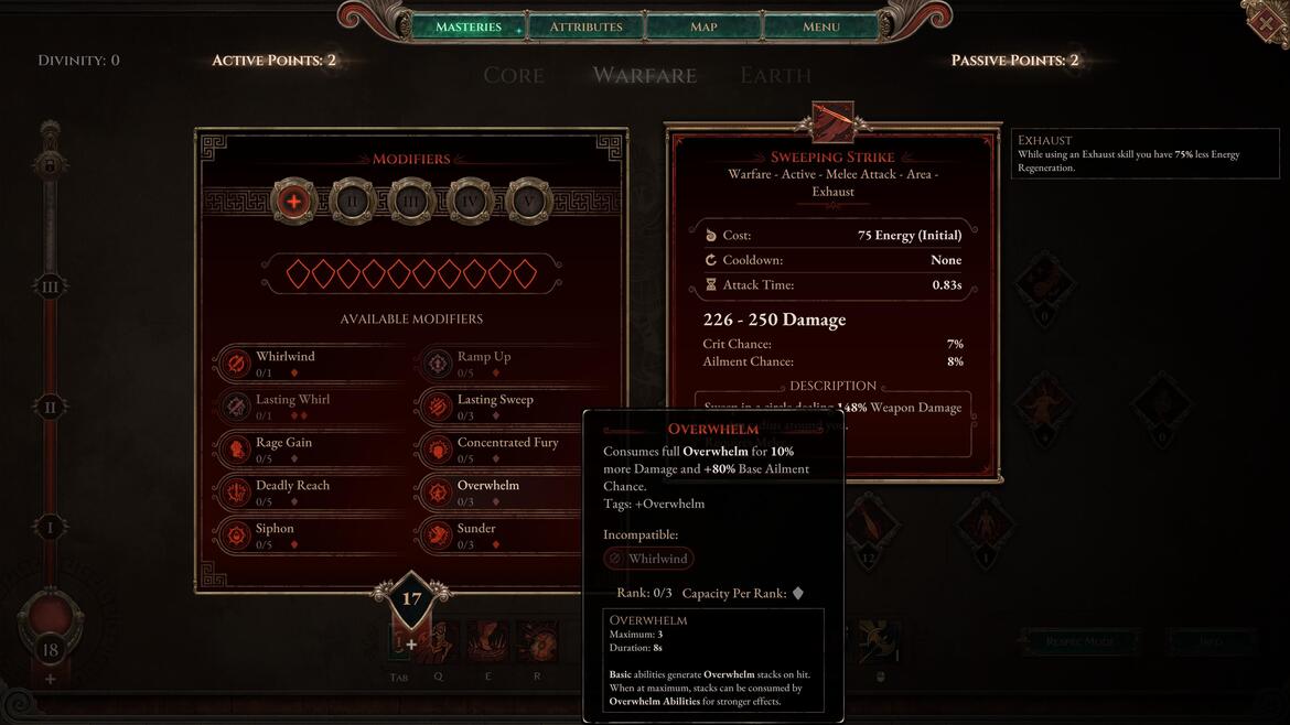 Открывайте более высокие уровни навыков через Божественность