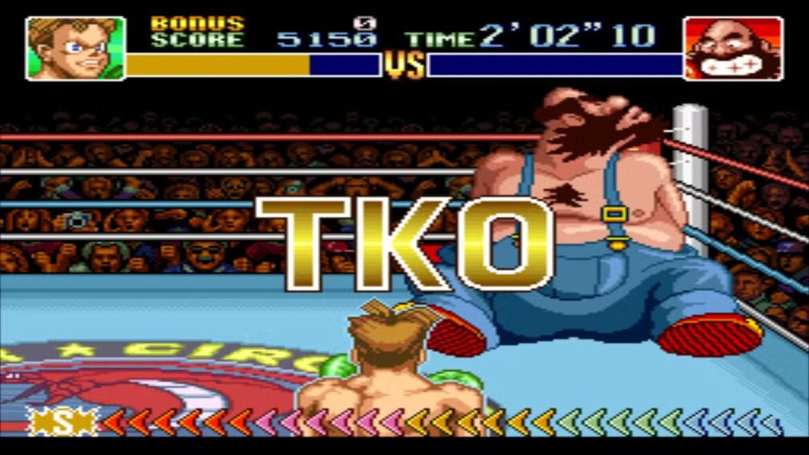 Super Punch Out лучший файтинг на SNES