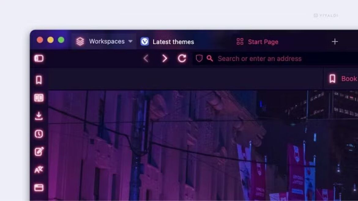 Интерфейс Chrome менее настраиваемый по сравнению с Vivaldi