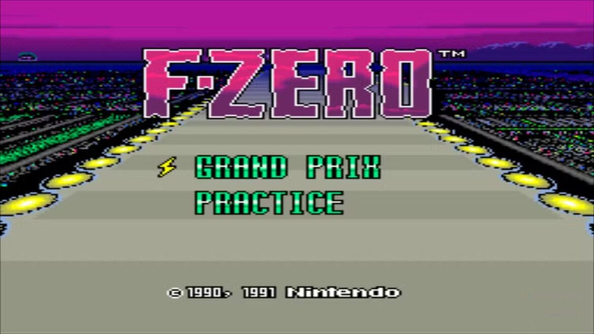 F Zero футуристическая гонка опередившая время