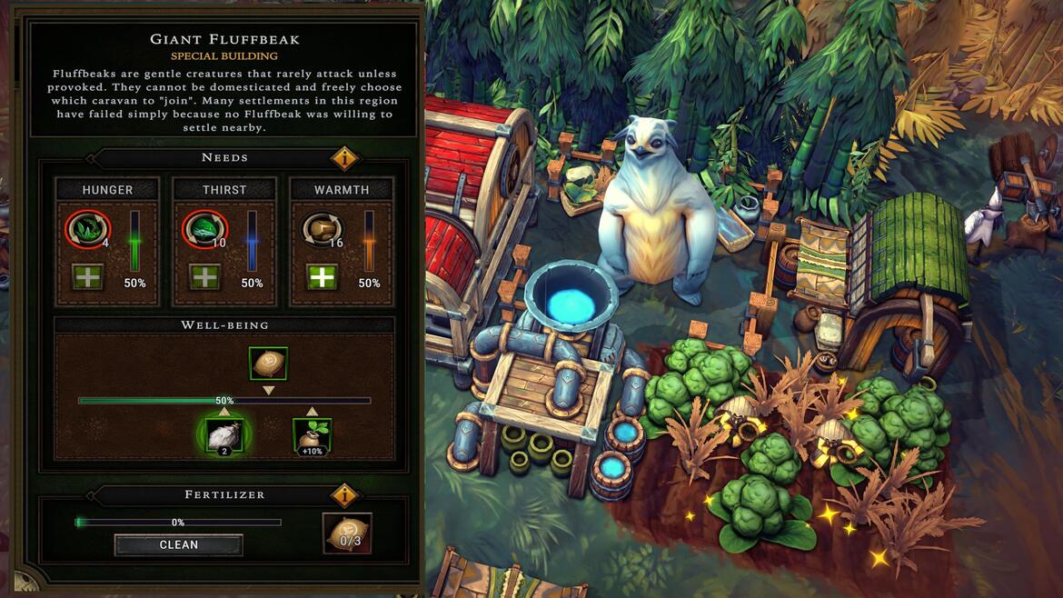 Биом Бамбуковые равнины и Пухопёры