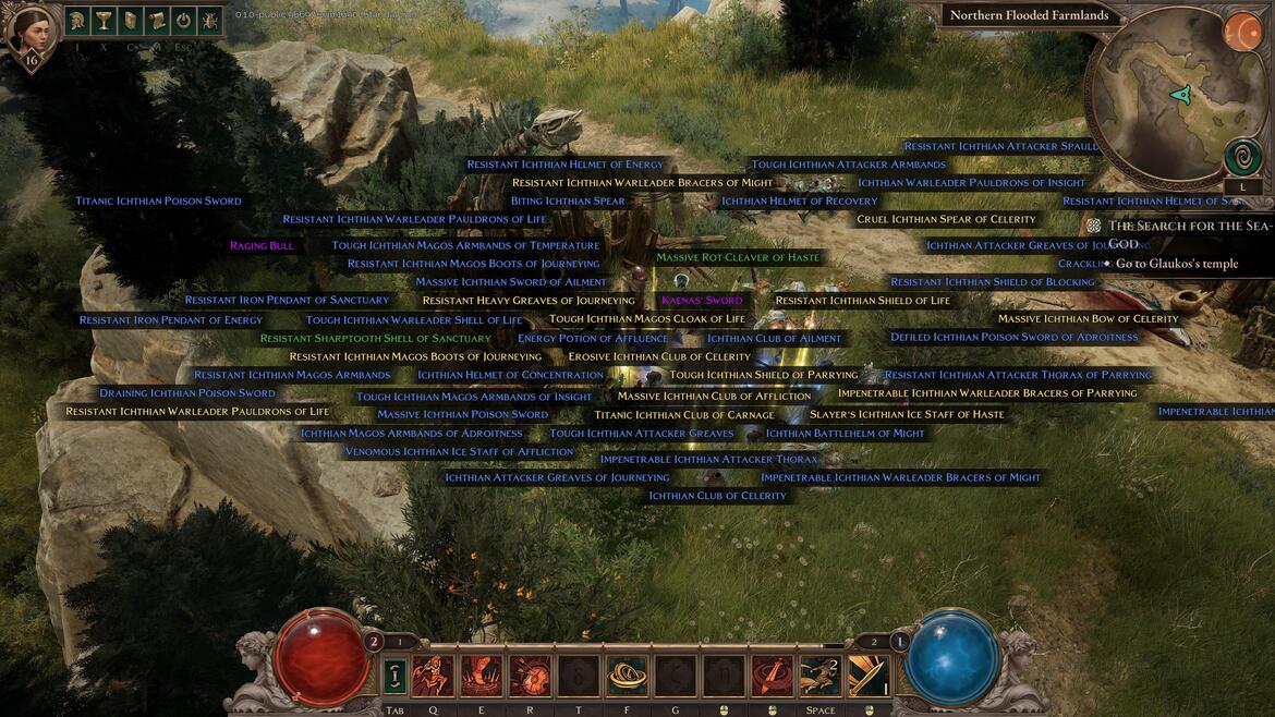 Активируйте порталы при исследовании игрового мира