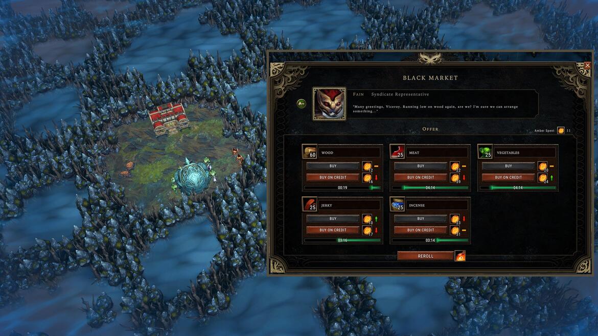 Биом Скалистое ущелье и Чёрный рынок