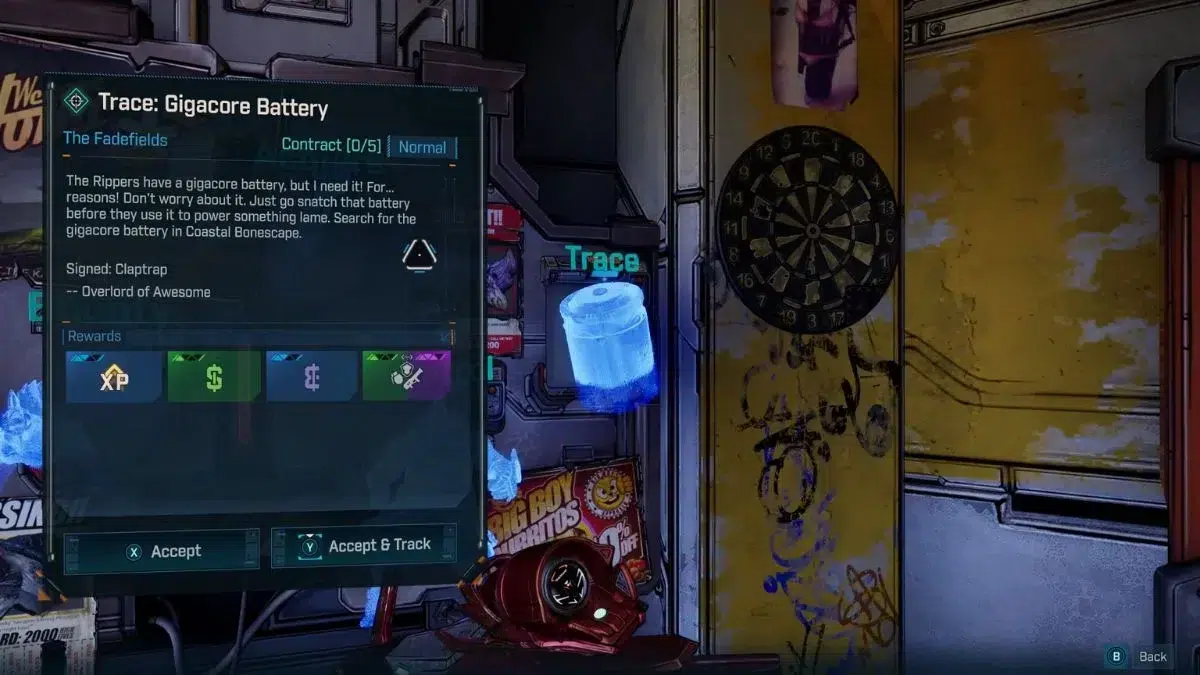 Гайд по контракту Gigacore Battery в Borderlands 4