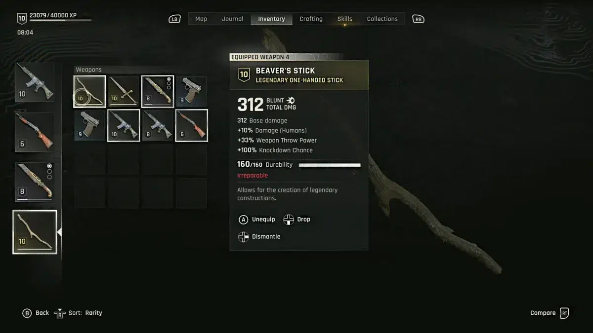Все локации палок для Палки бобра в Dying Light The Beast