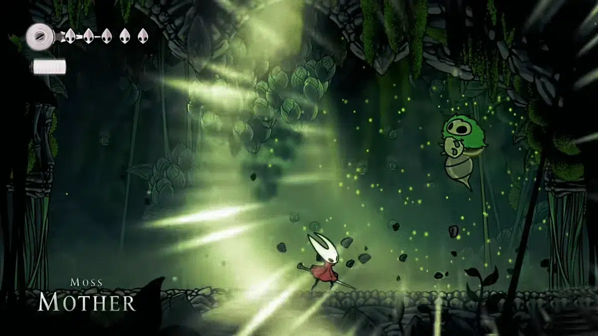 Как легко победить Моховую Мать в Hollow Knight Silksong