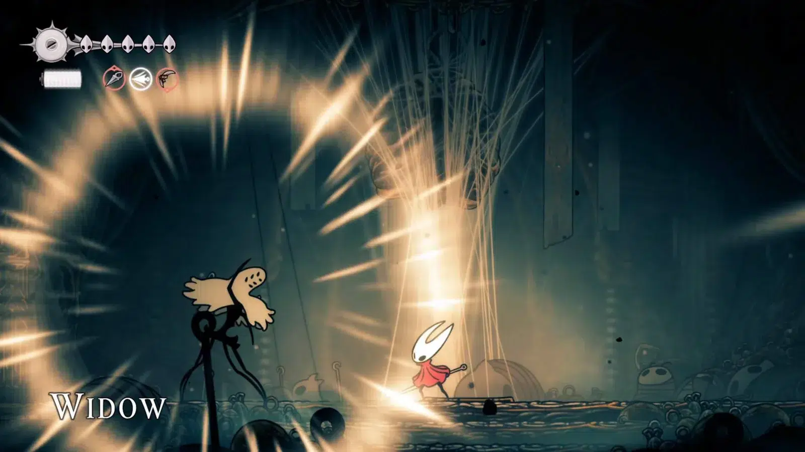 Как победить Вдову в Hollow Knight Silksong