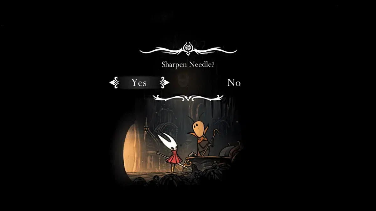 Как улучшить Иглу в Hollow Knight Silksong