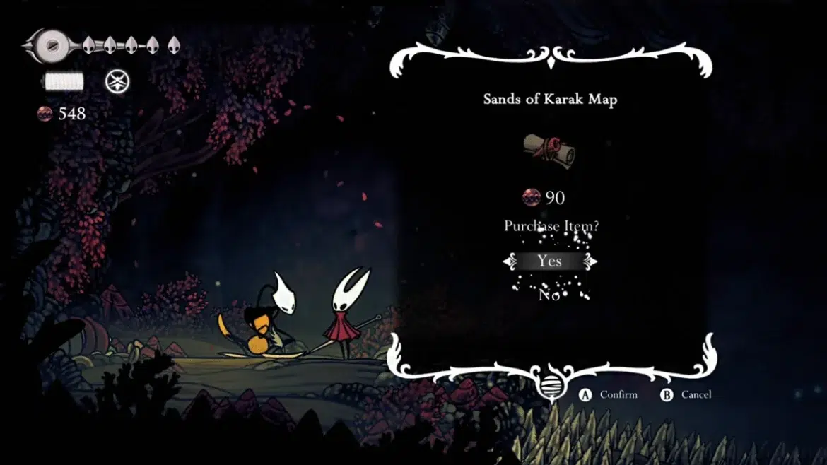 Где найти карту Песков Карака в Hollow Knight Silksong | TrashExpertru Где найти карту Песков Карака в Hollow Knight Silksong