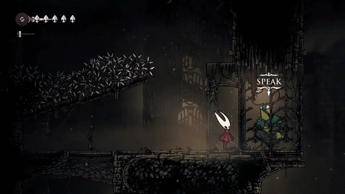 Как найти Простой ключ для освобождения Зелёного принца в Hollow Knight Silksong