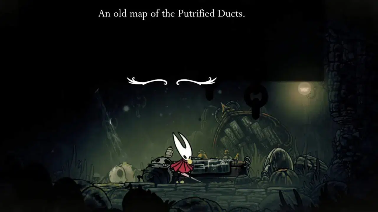 Hollow Knight Silksong Где найти карту Очищенных протоков