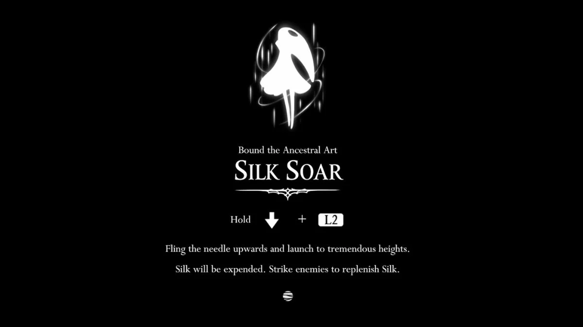 Как получить Шёлковый полёт в Hollow Knight Silksong