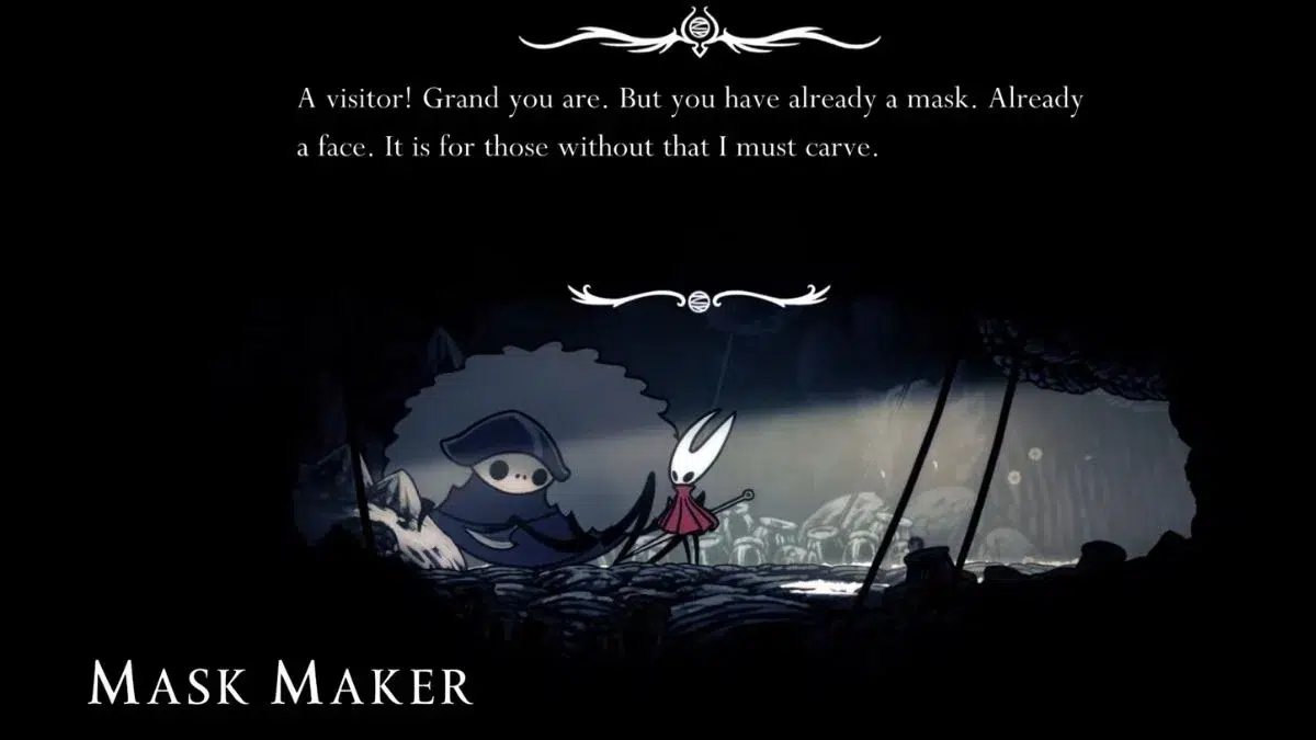 Расположение Мастера Масок в Hollow Knight Silksong