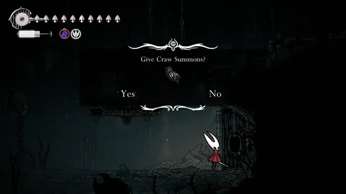 Как получить и использовать Призывы Крау в Hollow Knight Silksong