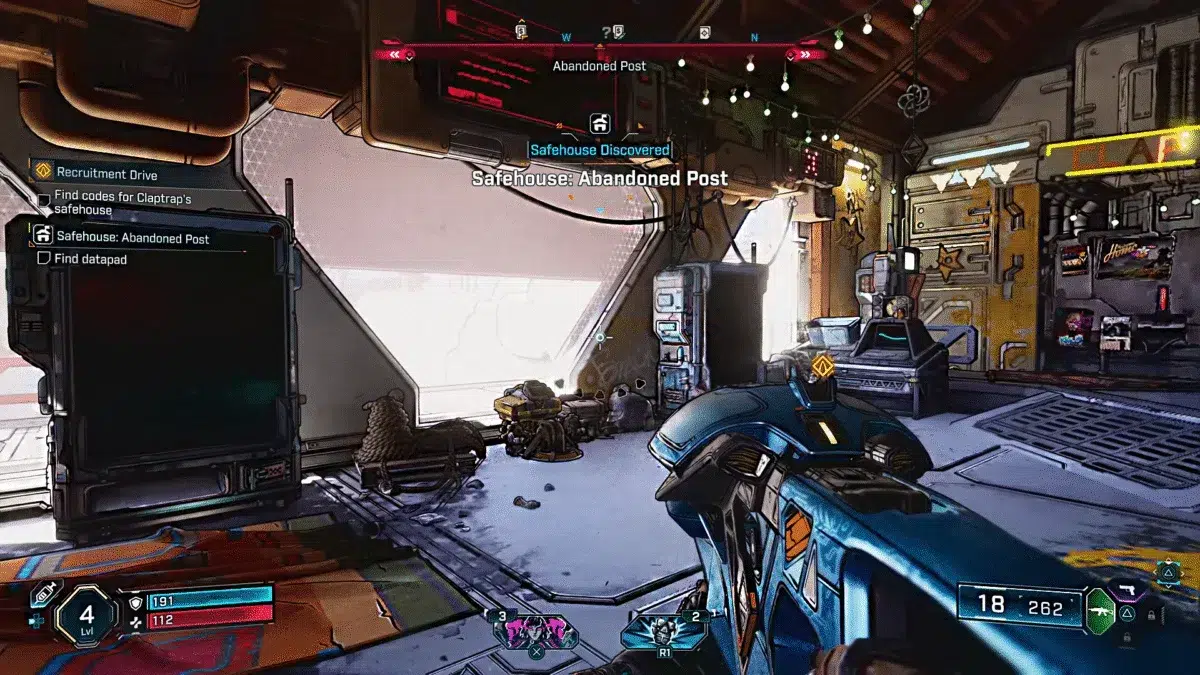 Все локации убежищ в Полях Забвения Borderlands 4