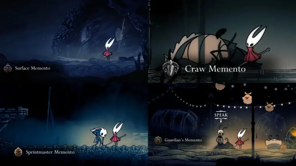 Hollow Knight Silksong Где найти все мементо