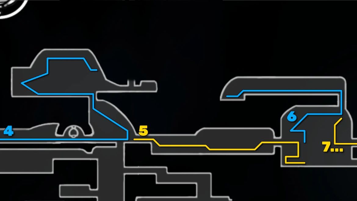 Следующие действия на карте