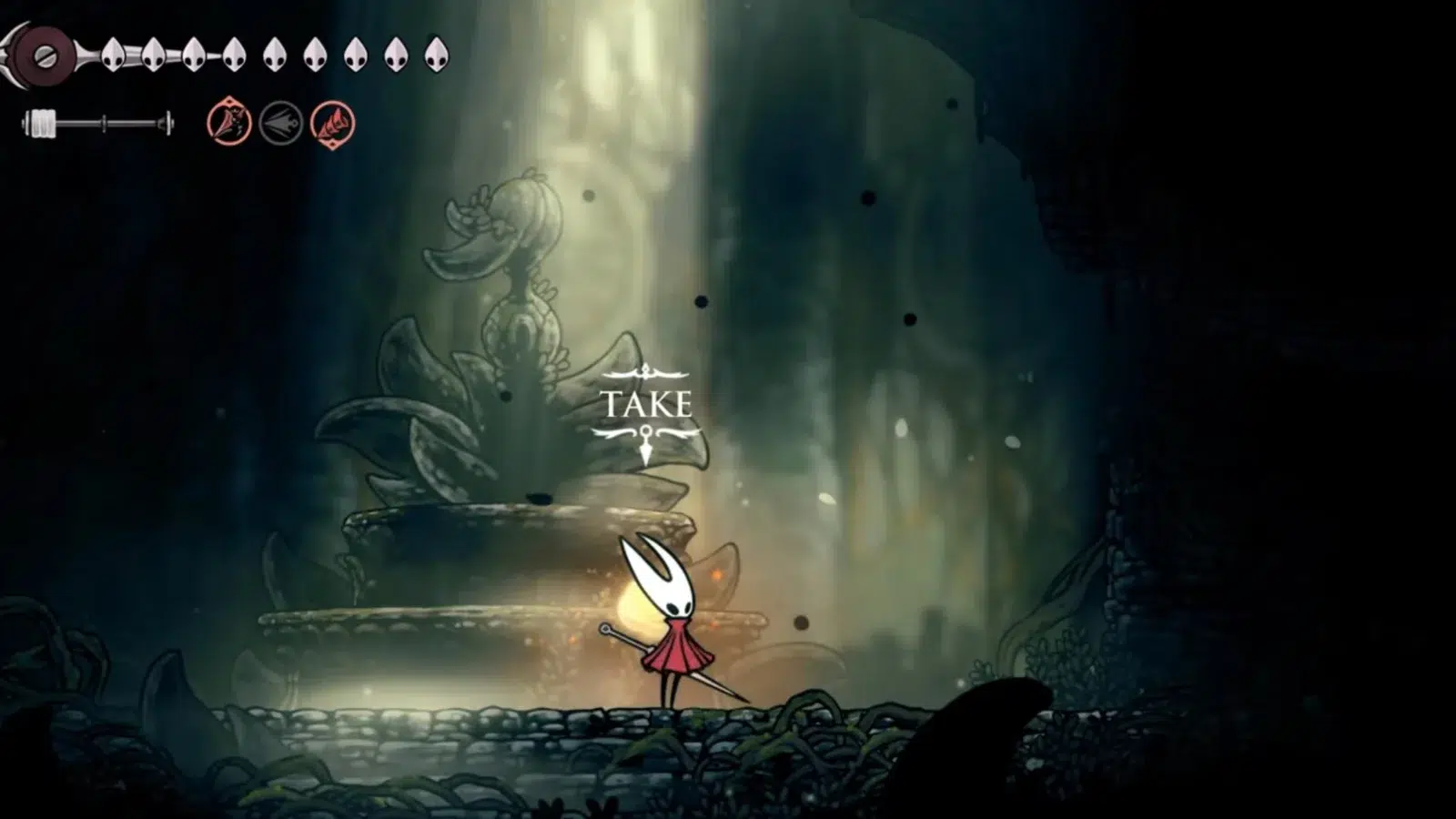 Сердце Леса будет лежать рядом с фонтаном | TrashExpertru Сердце Леса у фонтана