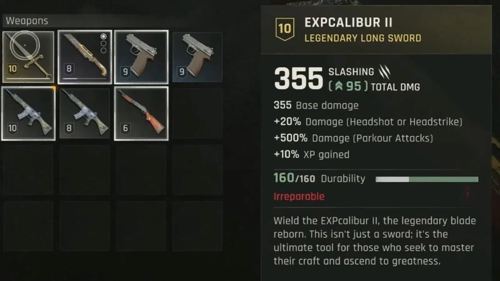 EXPCalibur II | Легендарный длинный меч