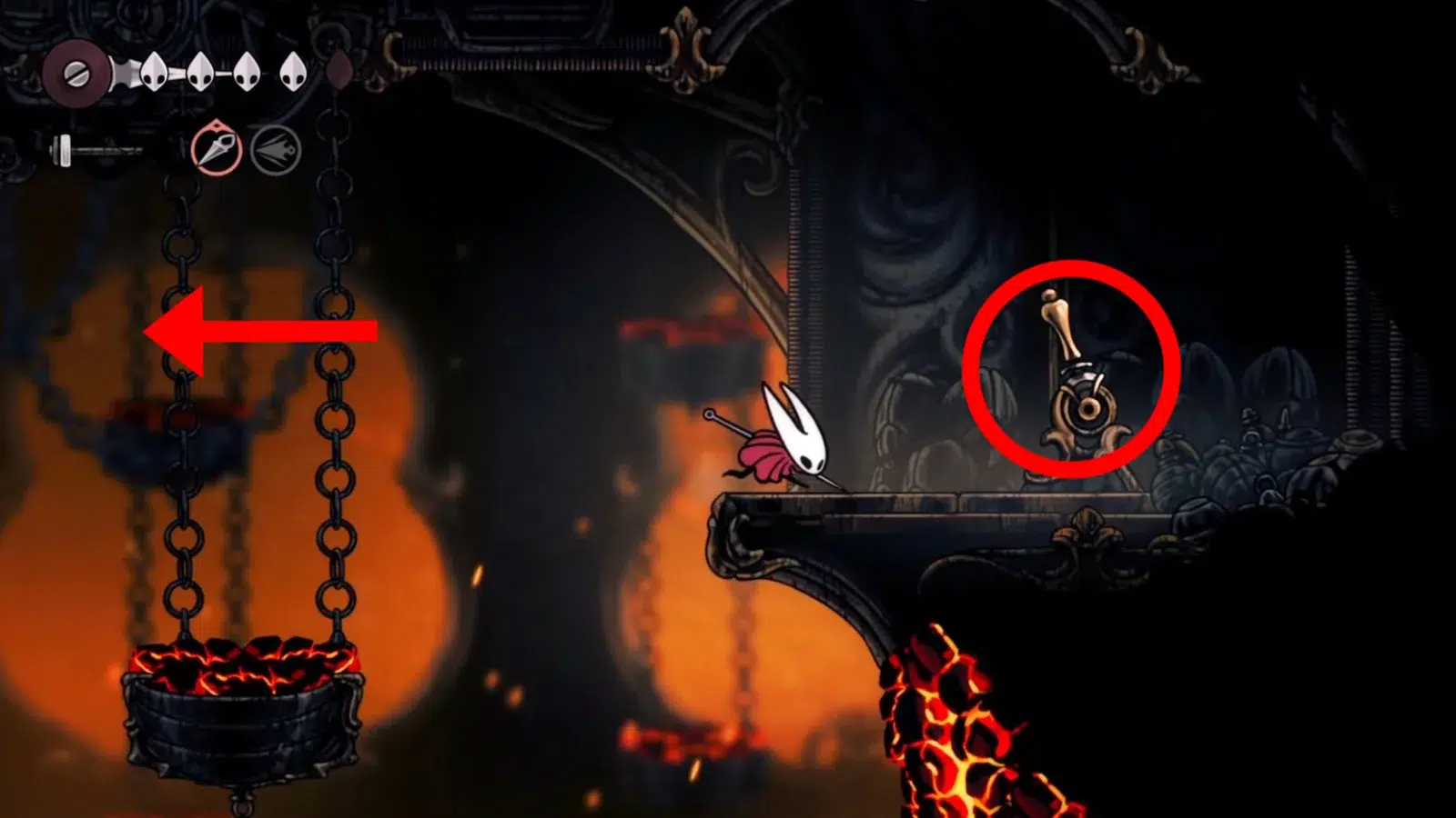 Здесь пригодится Магмовый Колокол