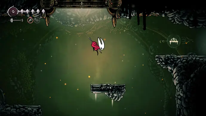 Заберитесь в самый верхний правый угол к выходу с указателем на скамью