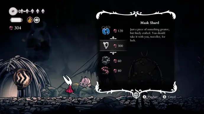 Купите осколок маски в Костяной Низине